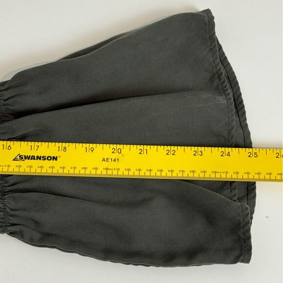 BCBGeneration Bell Sleeve Olive Green Mini Boho Dress M - Picture 7 of 8